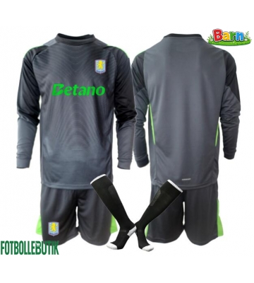 Aston Villa Målvakt Hemmaställ Barn 2025-26 Långärmad (+ Korta byxor)